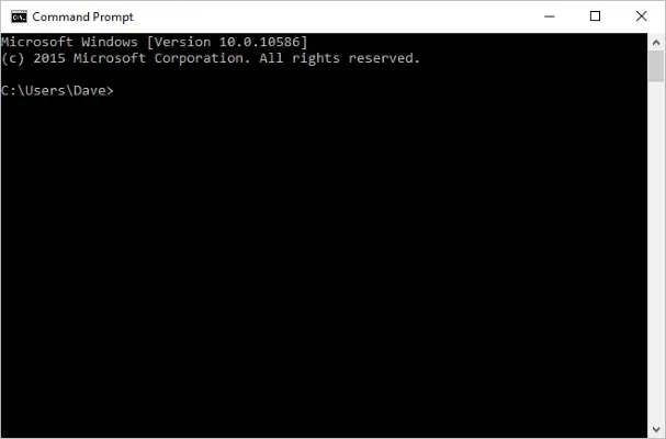 Windows command prompt