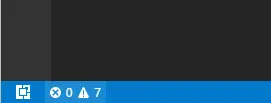 VS Code Status Bar