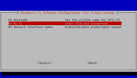 config wifi